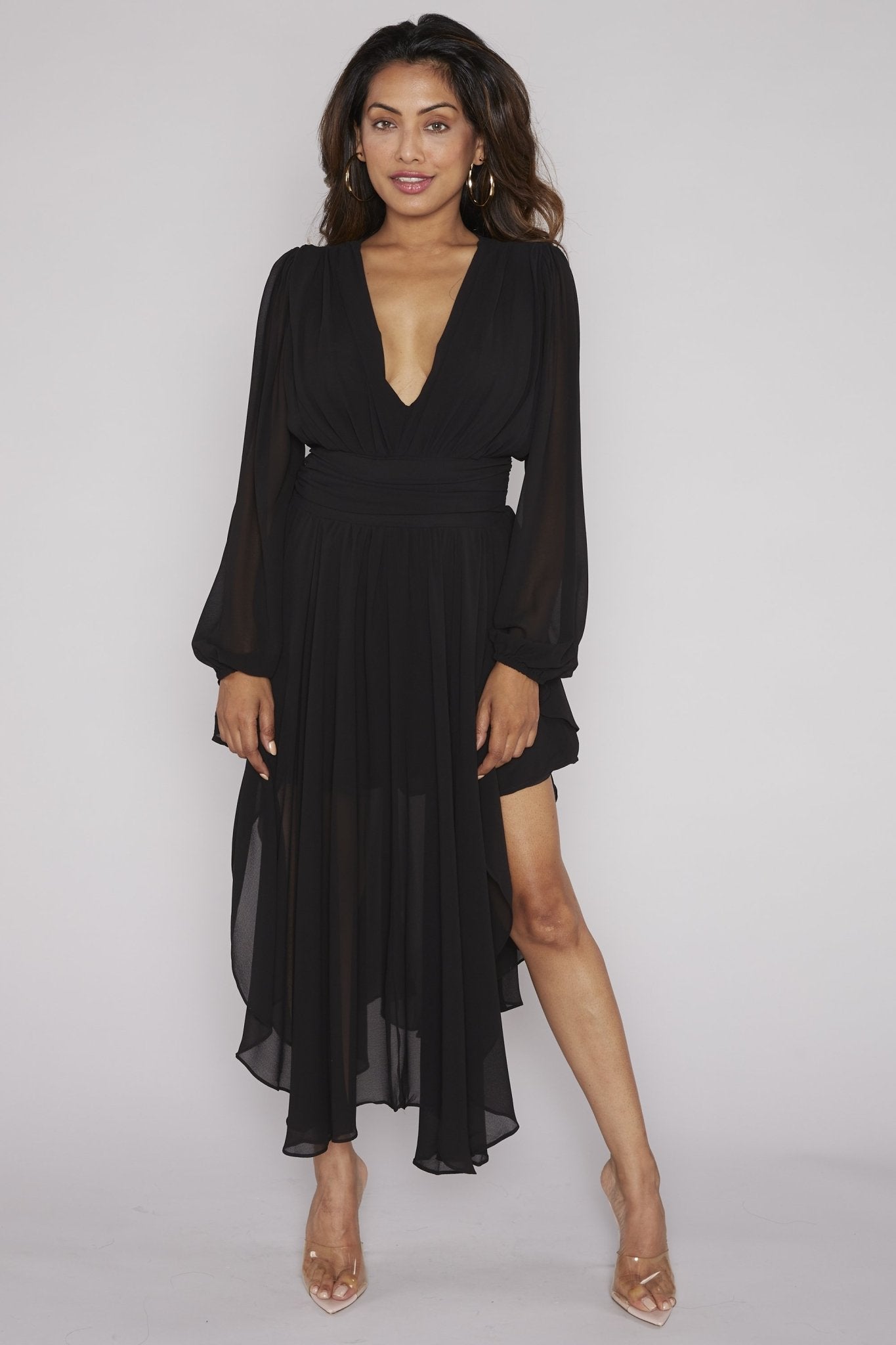 Black 2024 romper skirt